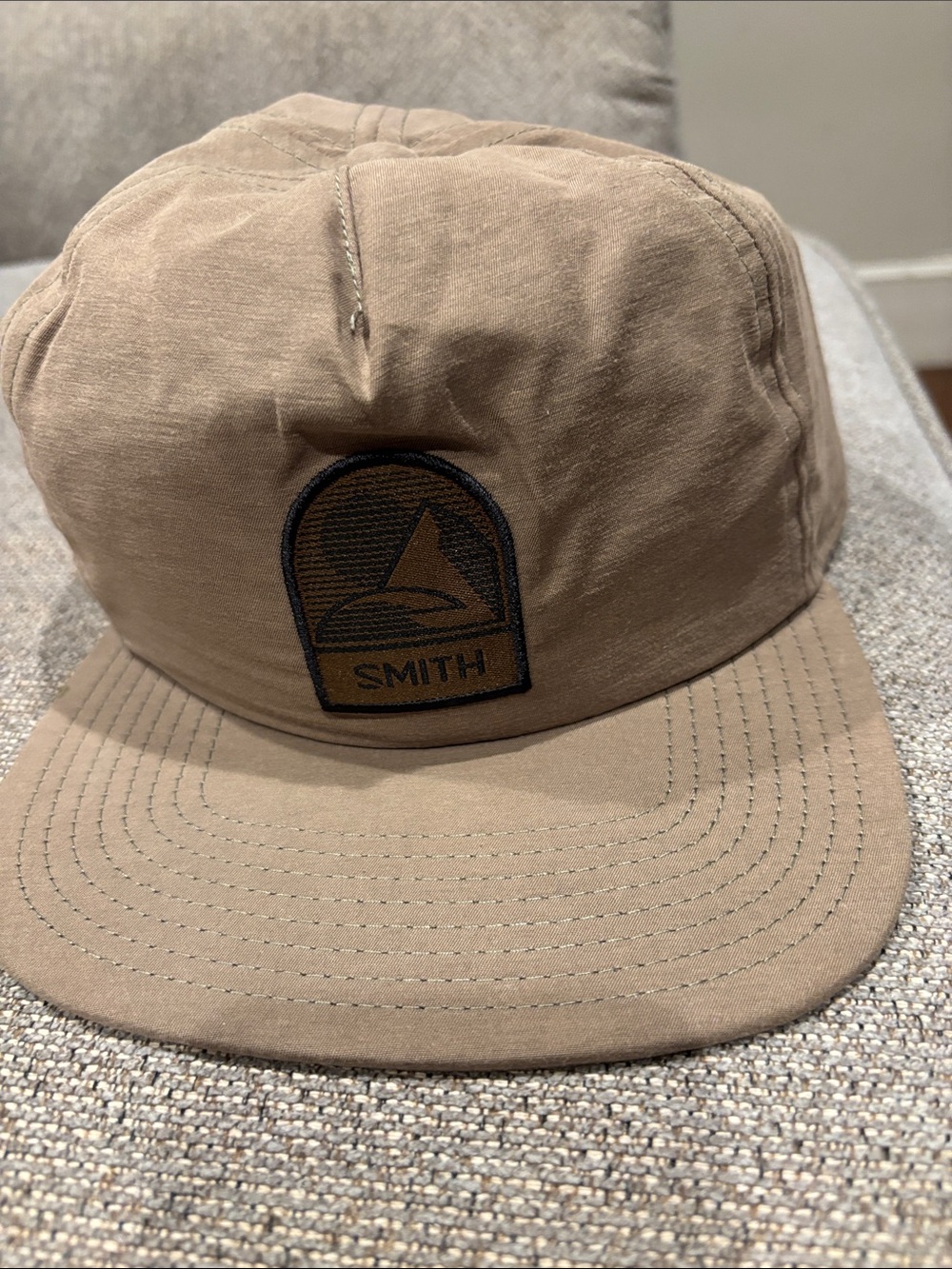 SMITH Men's Light Brown Logo Cap